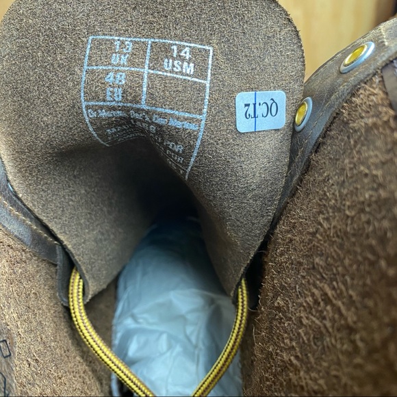 Dr. Martens Unisex-Adult 1460 Crazy Horse - Sz. 14 Brown